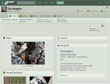 Tablet Screenshot of deviantglow.deviantart.com
