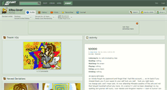 Desktop Screenshot of kitsu-lover.deviantart.com
