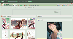 Desktop Screenshot of mi-ya-ko.deviantart.com