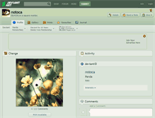 Tablet Screenshot of notoca.deviantart.com