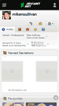 Mobile Screenshot of mikensullivan.deviantart.com