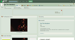 Desktop Screenshot of kar-the-wanderer.deviantart.com