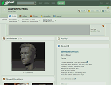 Tablet Screenshot of abstractintention.deviantart.com