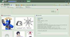 Desktop Screenshot of ganicogsx.deviantart.com