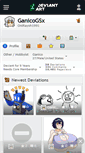 Mobile Screenshot of ganicogsx.deviantart.com