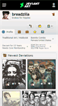 Mobile Screenshot of breadzilla.deviantart.com