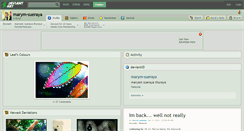 Desktop Screenshot of marym-sueraya.deviantart.com