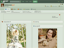 Tablet Screenshot of meikemuis.deviantart.com