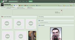 Desktop Screenshot of genislavhn.deviantart.com