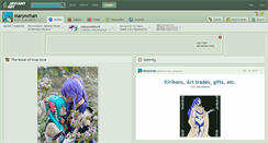 Desktop Screenshot of marynchan.deviantart.com