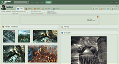 Desktop Screenshot of godino.deviantart.com