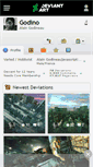 Mobile Screenshot of godino.deviantart.com
