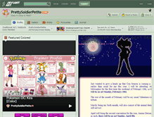 Tablet Screenshot of prettysoldierpetite.deviantart.com