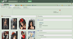 Desktop Screenshot of chilirose.deviantart.com