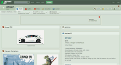 Desktop Screenshot of dt1087.deviantart.com