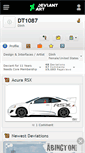 Mobile Screenshot of dt1087.deviantart.com