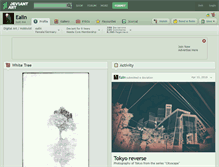 Tablet Screenshot of ealin.deviantart.com