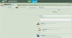 Desktop Screenshot of angelclawtc.deviantart.com