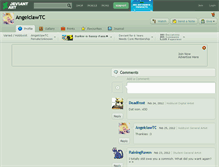 Tablet Screenshot of angelclawtc.deviantart.com