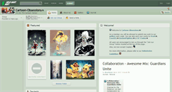 Desktop Screenshot of cartoon-obsessions.deviantart.com