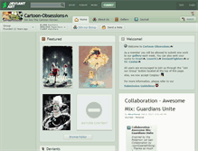 Tablet Screenshot of cartoon-obsessions.deviantart.com