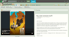 Desktop Screenshot of amiraelizabeth.deviantart.com