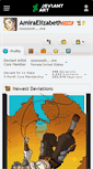Mobile Screenshot of amiraelizabeth.deviantart.com