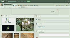 Desktop Screenshot of designtreasure.deviantart.com