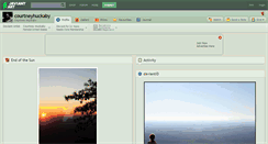 Desktop Screenshot of courtneyhuckaby.deviantart.com