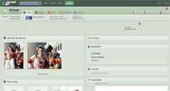 Desktop Screenshot of grimsel.deviantart.com