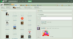Desktop Screenshot of johnjohn777.deviantart.com