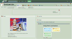 Desktop Screenshot of bloodysugarcubes.deviantart.com