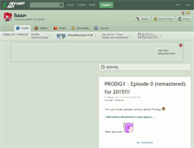 Tablet Screenshot of iluuuv.deviantart.com