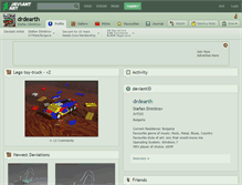 Tablet Screenshot of drdearth.deviantart.com