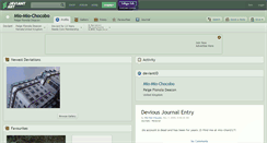 Desktop Screenshot of mio-mio-chocobo.deviantart.com