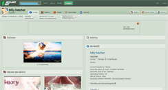 Desktop Screenshot of billy-hatcher.deviantart.com