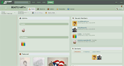 Desktop Screenshot of beastly-art.deviantart.com