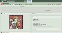 Desktop Screenshot of dokami-san.deviantart.com