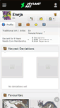 Mobile Screenshot of eneja.deviantart.com
