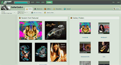 Desktop Screenshot of guitargods.deviantart.com