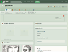 Tablet Screenshot of micmac-sg1.deviantart.com