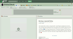Desktop Screenshot of perfectly-phlawed.deviantart.com