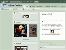 Tablet Screenshot of i-x3-near-fanclub.deviantart.com