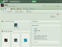 Tablet Screenshot of naizy.deviantart.com
