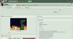 Desktop Screenshot of hsifdok.deviantart.com