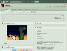 Tablet Screenshot of hsifdok.deviantart.com