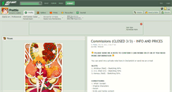 Desktop Screenshot of prettio.deviantart.com