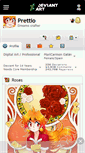 Mobile Screenshot of prettio.deviantart.com