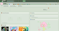 Desktop Screenshot of lizaplz.deviantart.com