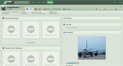 Desktop Screenshot of junglemaster.deviantart.com